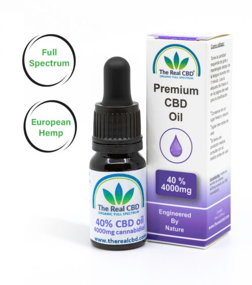 Óleo de CBD RAW 40%