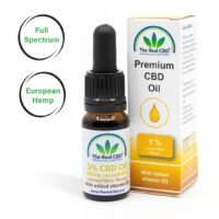 Óleo de CBD 5% com Vitamina D3 - Sabor Limão e Menta