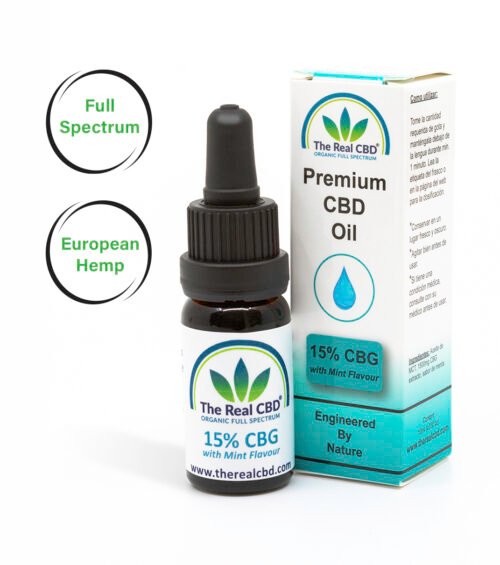 Óleo de CBG 15% - Sabor Menta