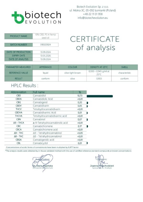 Óleo de CBD 10% Puro - Image 3